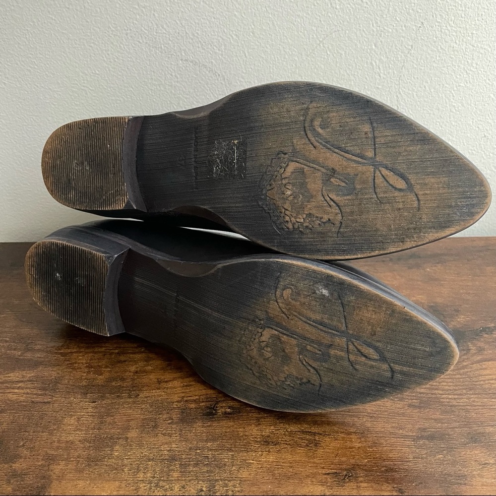 Free People Royale Pointed Toe Flat in Black - Picture 9 of 11
